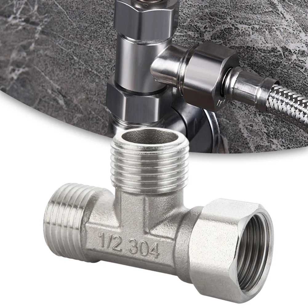 Shower Valve Cartridge - ステンレス鋼 T アダプター G1/2 インチ T
