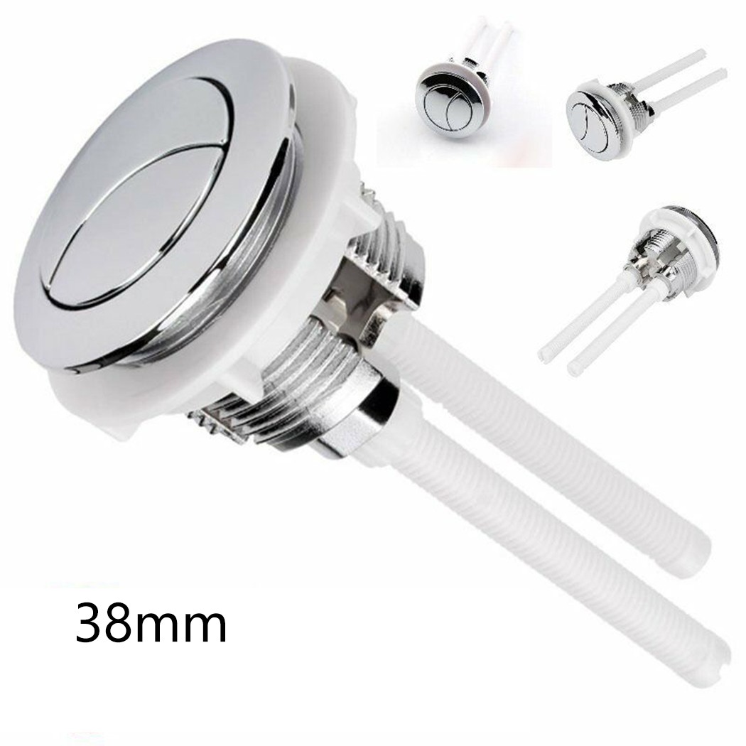 Toilet Fill Valve - デュアルフラッシュハンドルトイレプッシュボタン、水タンクボタン、丸弁プッシュボタン、家庭用工具の節水38mm