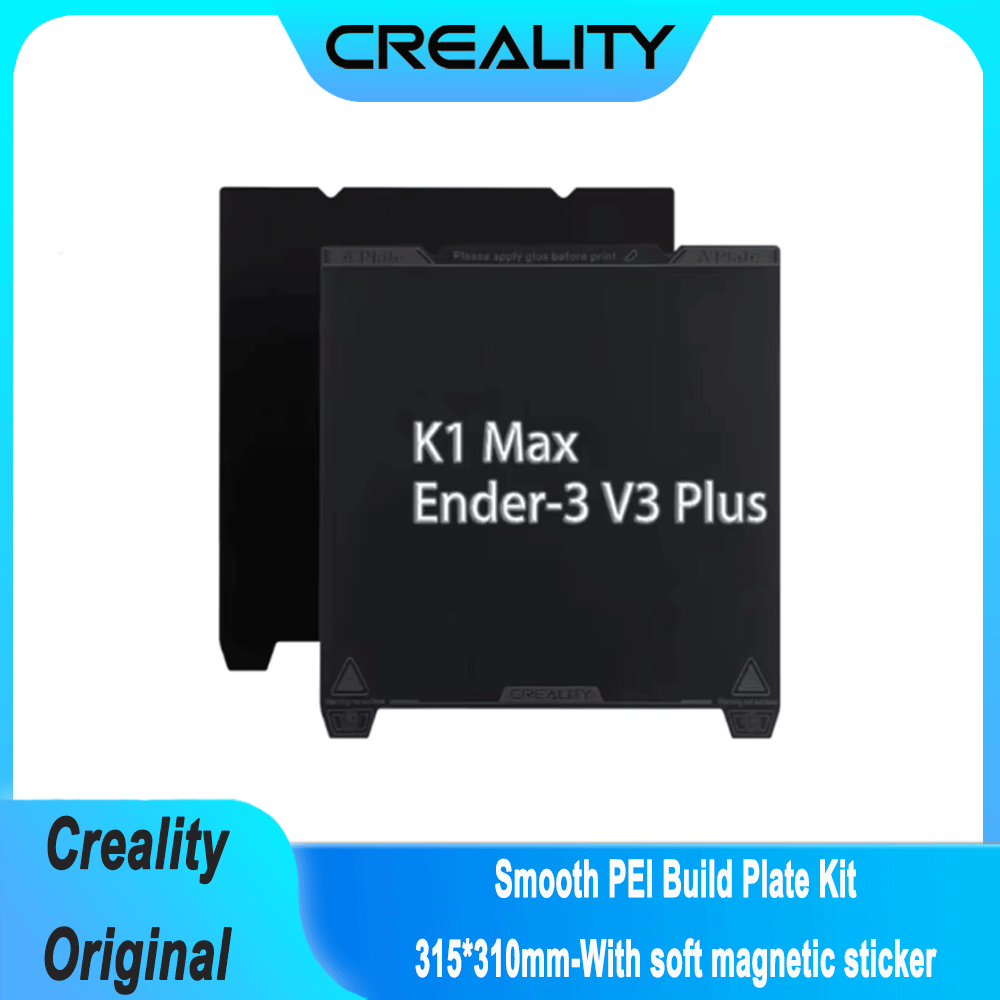 Creality Printer Ender 3 V3 - Creality スムース PEI ビルドプレートキット 315*310mm -
