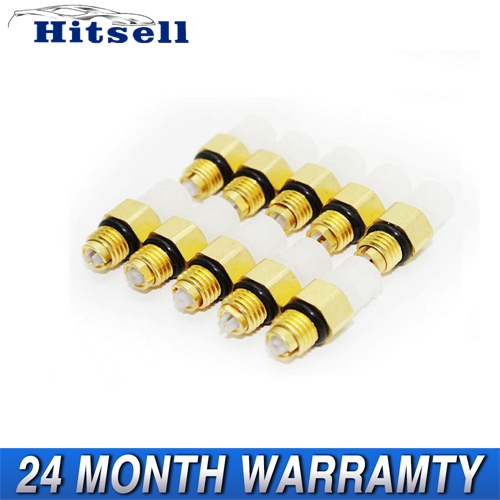 10 個エアサスペンション修理キット空気チューブコネクタバル - Compression Fitting Brass のレビューと価格
