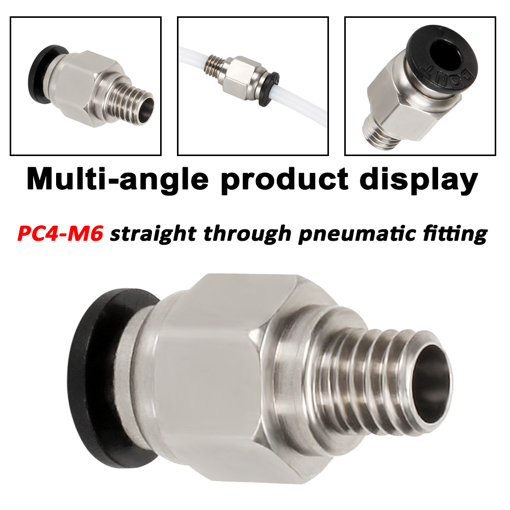 1-10 個 3D プリンターアクセサリー PC4-M6 オ - Ptfe Tape Thread のレビューと価格