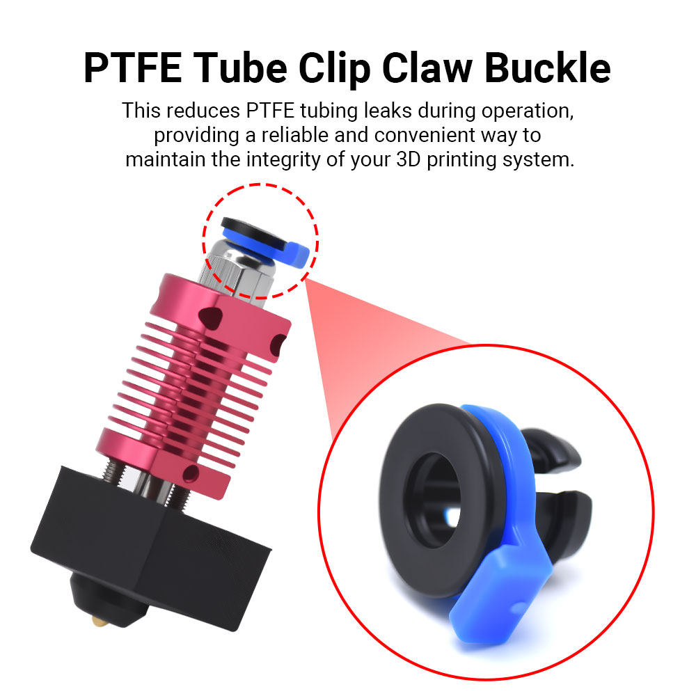 3Dプリンター部品 PC4-01 PC4-M6 空気圧コネク - Ptfe Tape Thread のレビューと価格